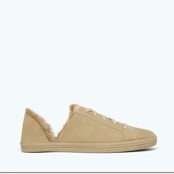 Freda Salvador Eda D’Orsay Suede Stucco - Picture 1 of 6